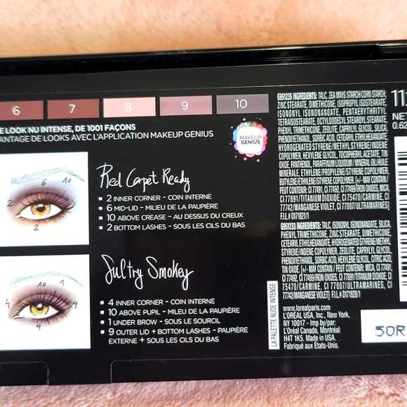 New Loreal Eyeshadow La Palette Nude Intense - Picture 4 of 4